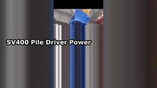 сваебой с боковой рукояткой sv400