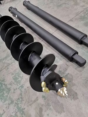 Hydraulic Earth Drilling Auger 30000N For 20 - 27 Tons Excavator
