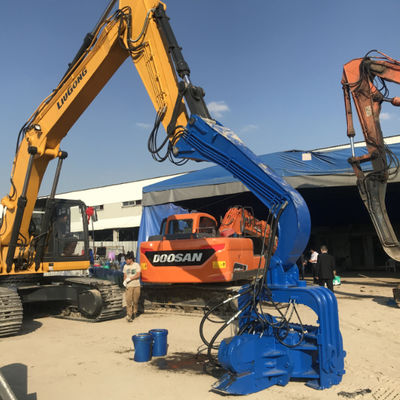 Eco-Friendly & High-Speed Hydraulic Pile Driver for Photovoltaic Sheet Pile Projects