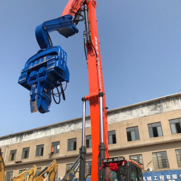 3200 RPM High-Power Pile Driver - Quick Speed & Pile Protection