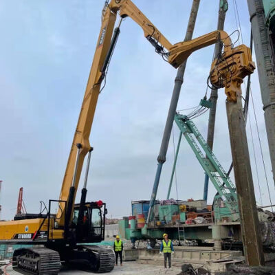 Durable Vibratory Hydraulic Pile Driver - 10m Sheet Piling & 3200rpm Vibration