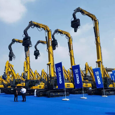 High-Efficiency Excavator Mounted Vibro Hammer Pile Driver – 2800rpm For 10 Meter Piling Work