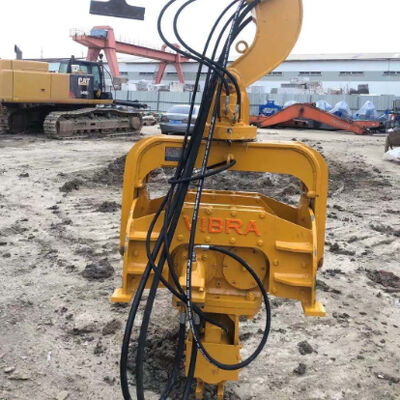 River Canal Hydraulic Pile Driver - Excavator-Mounted & High-Efficiency Piling Performance