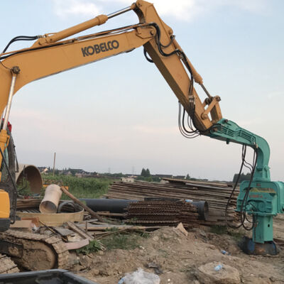 Medium Weight Pile Driver - Compact Structure & 1900kg Hammer Weight for Efficient Piling