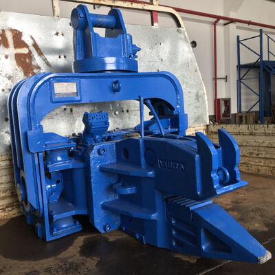 Sheet Pile Driving Machine - Yellow Color & Excavator-Mounted Flexibility