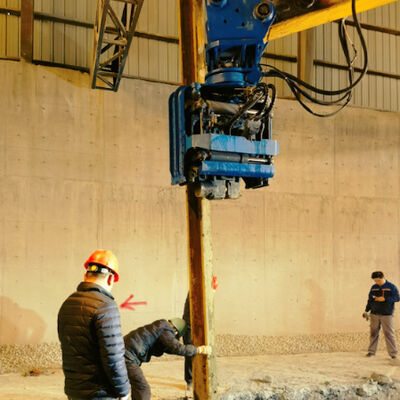 The Narrow-Space Solution: A Side-Grip Pile Driver with Compact Design for Tight Sites