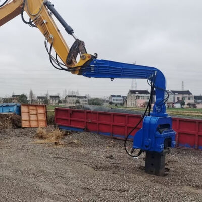 435 kN Centrifugal Force Pile Driver: High-Power Hydraulic Hammer for Heavy-Duty Construction Projects
