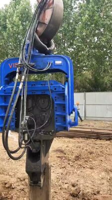 Four Eccentric Pile Driver Manufacturers China – FV-600 with High Frequency Vibration Output and Low Noise Eco Friendly Operation