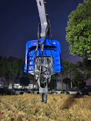 Four Eccentric Pile Driver Manufacturers China – FV-600 with High Frequency Vibration Output and Low Noise Eco Friendly Operation