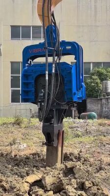 FV-600 Four Eccentric Pile Driver – Four Eccentric Mechanism System Manufacturers China & Exporters High Impact Energy Per Blow