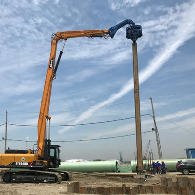 FV Series Pile Driver - Patented Eco-Friendly For 20~60 Ton Excavators