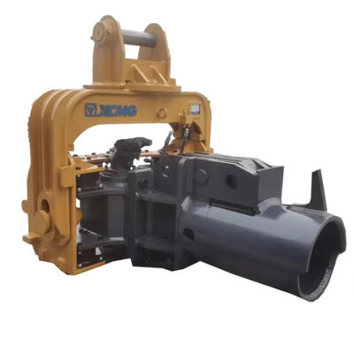 Solar Panel Project PV Sheet Pile Driver - High-Efficiency Vibro Hammer & Excavator-Mounted Design