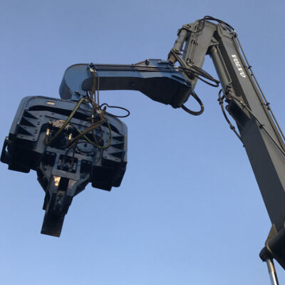 High-Accuracy Low-Noise Pile Driver - Sheet Pile Dedicated & Quick Converting Feature