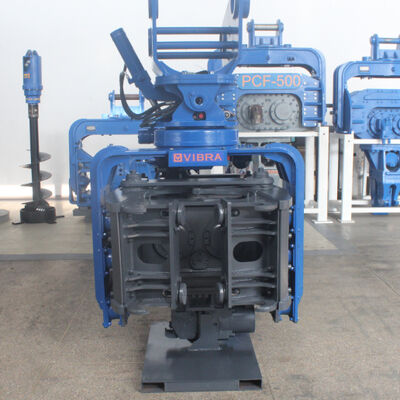 High-Efficiency Side Grip Pile Driver: Fast Hydraulic Piling in 9m Depth for Confined Sites