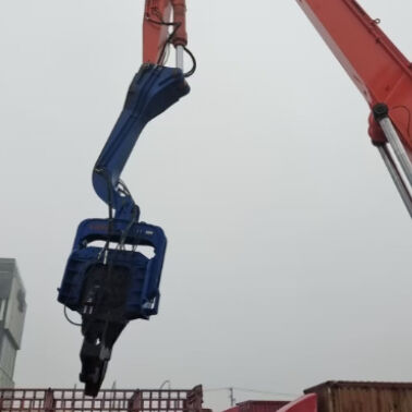 Hydraulic Impact Pile Driver: High Penetration Force & 33-40t Excavator Versatility