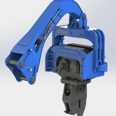 Гидравлический сваебойник серии PCF 350 | Высокая эффективность и совместимость с несколькими экскаваторами