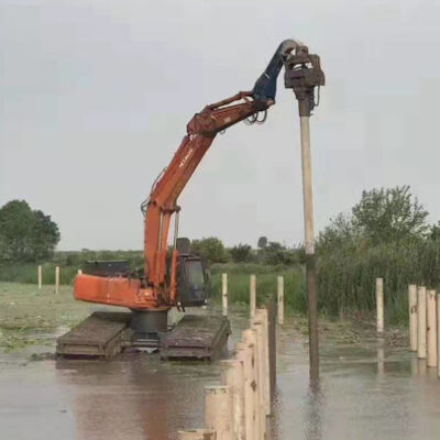 Сверхмощный инженерный сваебой: высокочастотная вибрация 2800 об/мин и гарантия надежности