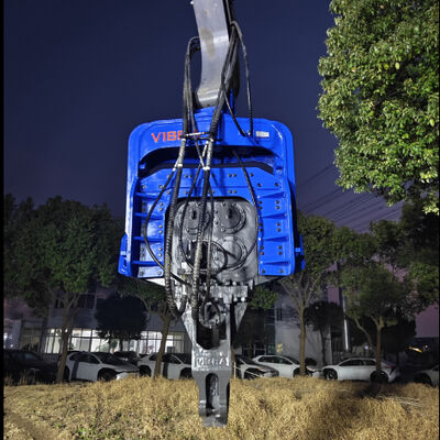 Мощный сваебой для экскаваторов: максимальная глубина 24 м и универсальная производительность