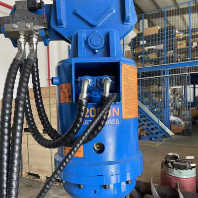 Земляной бур с высоким крутящим моментом для экскаваторов: бурение на глубину 7 метров и максимальная выходная мощность