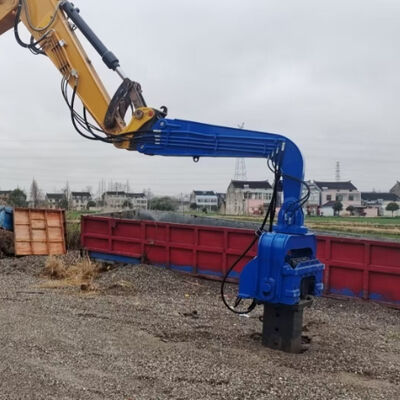 Вибромолот серии PCF: надежный гидравлический привод и высокоэффективная интеграция с экскаватором