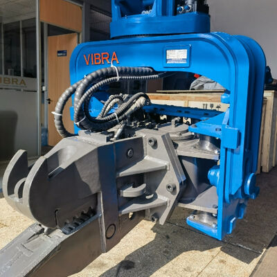 Поворотный на 360 градусов сваебой: вибромолот 12 м для экскаваторов грузоподъемностью 23–27 тонн – универсальное применение и идеальное сочетание с экскаватором