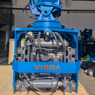 Сваебой с боковым захватом SV-400 | Гидравлический молот 656KN для ограниченного пространства