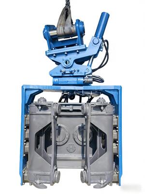 Гидравлический вибромолот SV-400 656kN с боковой рукояткой для экскаваторов