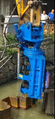 Side Grip Pile Driver China – SV500 with High Frequency Vibration Output Factory & Low Maintenance Cost Design Manufacturers
