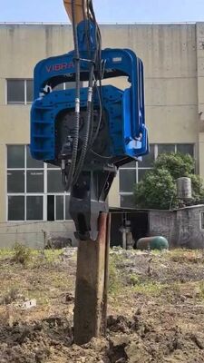 Four Eccentric Pile Driver Manufacturers China – FV-600 with High Frequency Vibration Output and Low Noise Eco Friendly Operation
